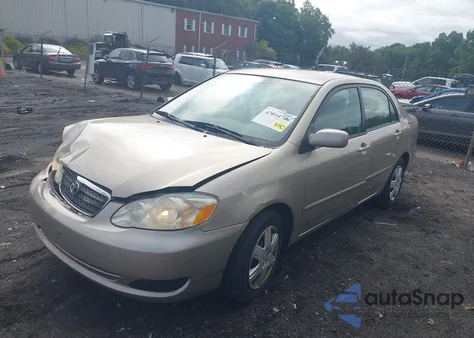 2007 Toyota Corolla Le z USA, uszkodzony, nr VIN 2T1BR30E37C800612